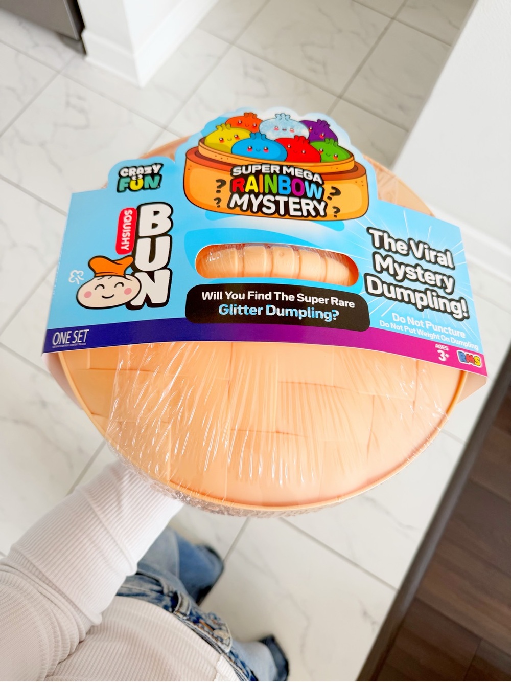 RARE RMS Super Mega Rainbow Mystery Dumpling Jumbo Squishy HUGE Sealed VIRAL